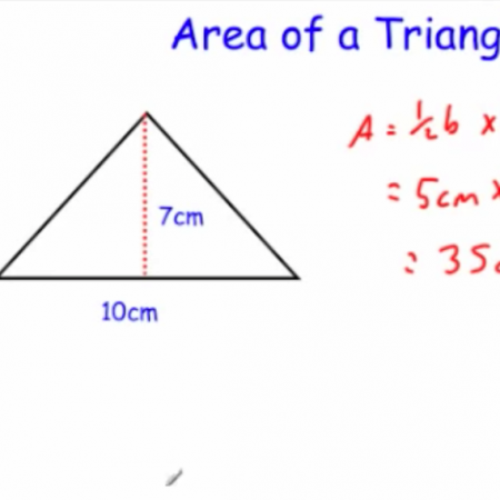 Area of a Triangle Video