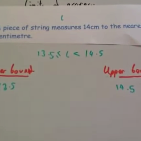 Lower and Upper Bounds Video