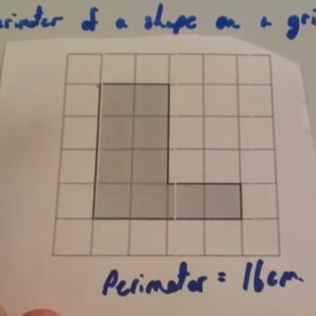 Perimeter of a Shape on a grid