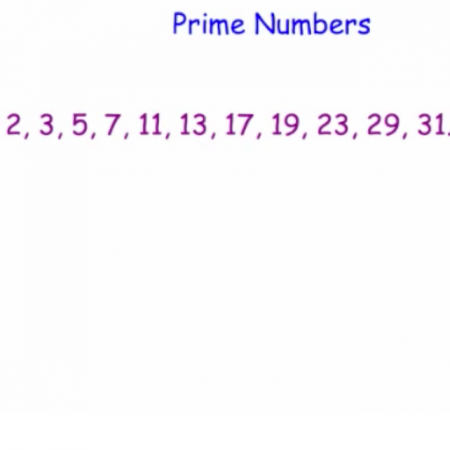 Prime Numbers Video