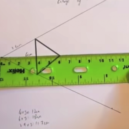 Enlargements using ray method Video