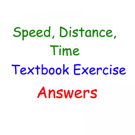 Speed Textbook Answers