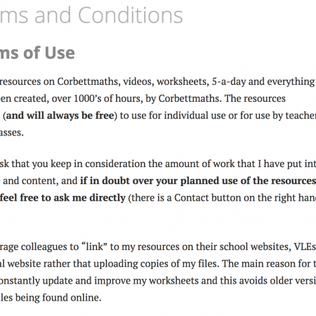 Terms and Conditions