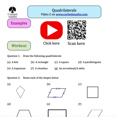 Quadrilaterals Textbook Exercise