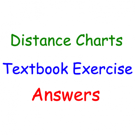 Distance Charts Textbook Answers