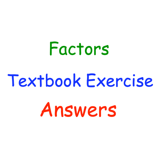 Factors Corbettmaths