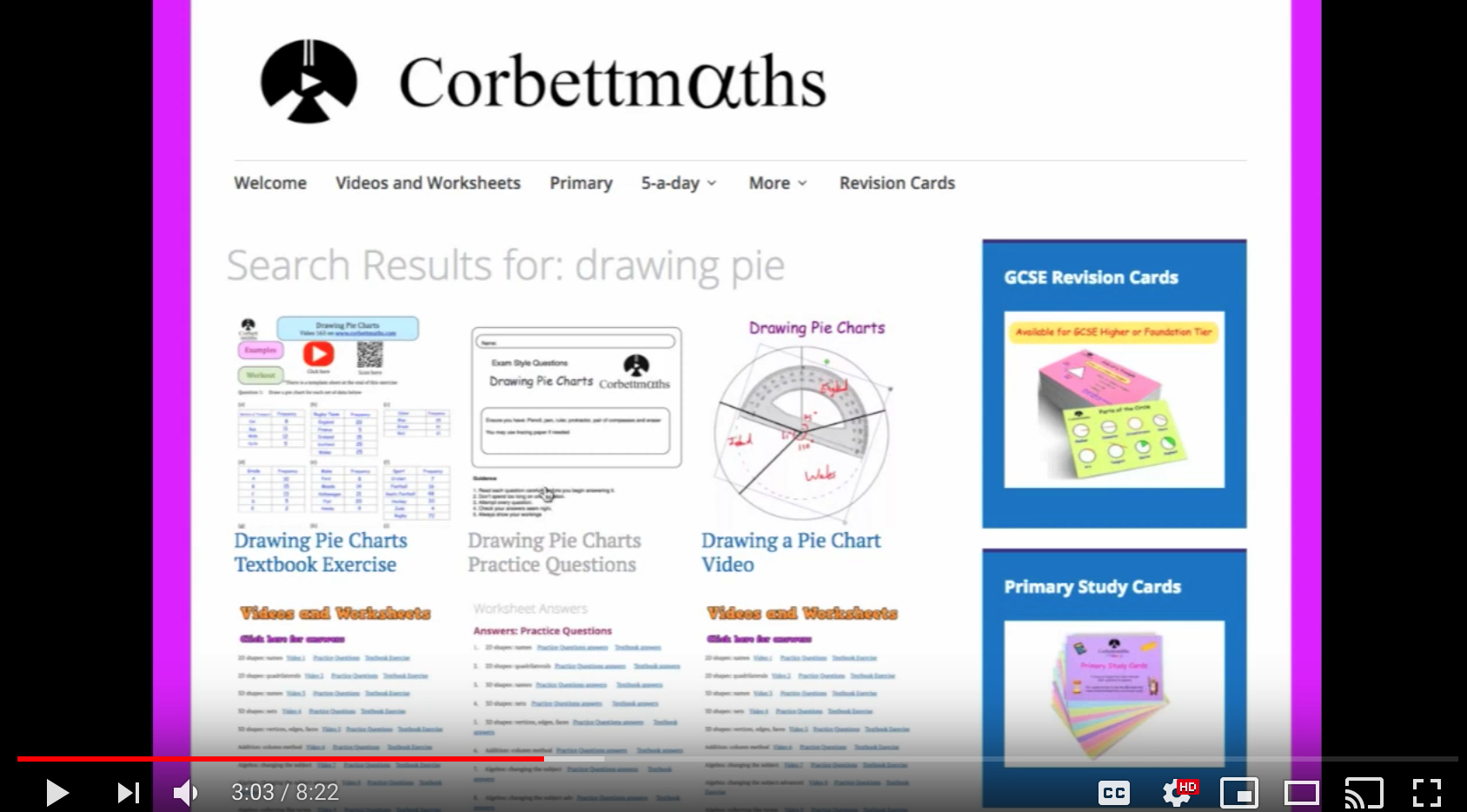 September Update Corbettmaths