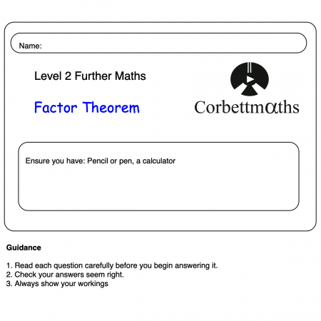 FM Factor Theorem Questions
