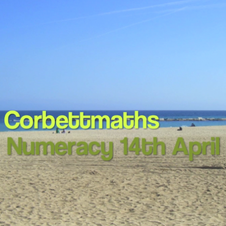 Numeracy 14th April