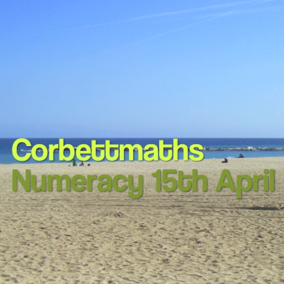 Numeracy 15th April