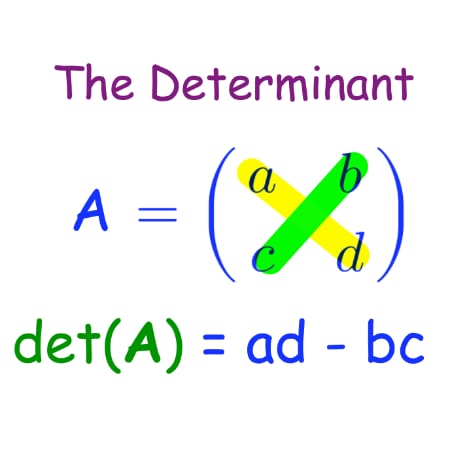 Determinant of 2×2 Matrix Video