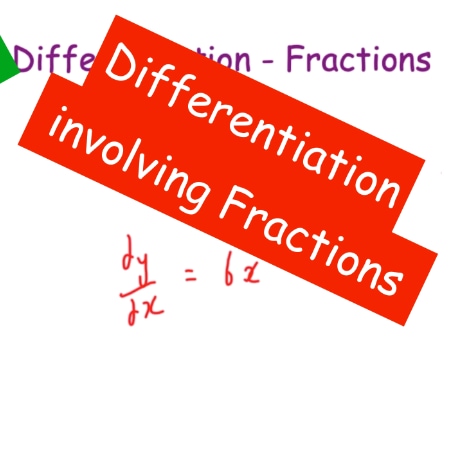 Differentiation involving Fractions – GCSE Further Maths