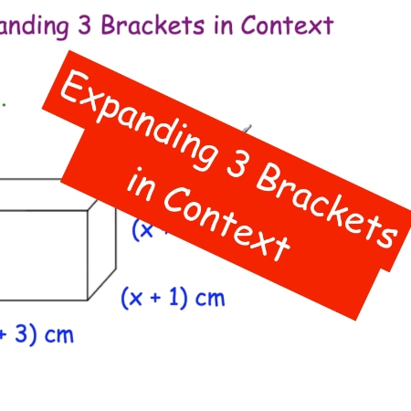 Expanding 3 Brackets in Context Video